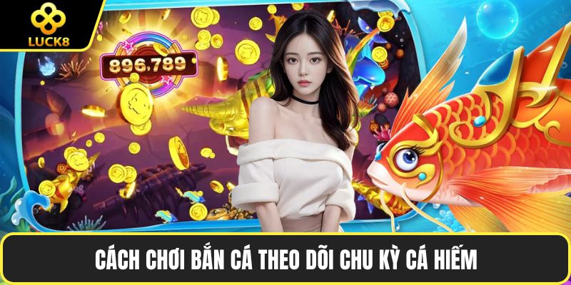 Cách chơi bắn cá theo dõi chu kỳ cá hiếm 